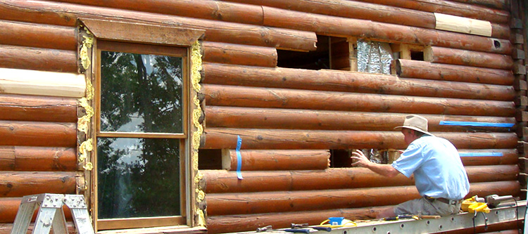 Log Home Repair Chattahoochee County, Georgia